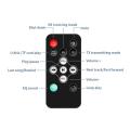 NFC Quick Pairing, Bluetooth 5.1 Adapter, Dual-mode RX TX, U-Disk TF Card R/L AUX RCA Interfaces, With IR Remote Control.