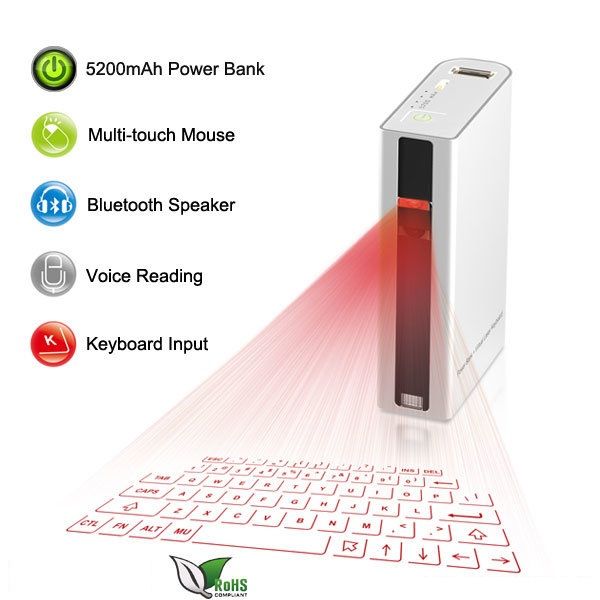 Mini Bluetooth Virtual Projector Laser Keyboard