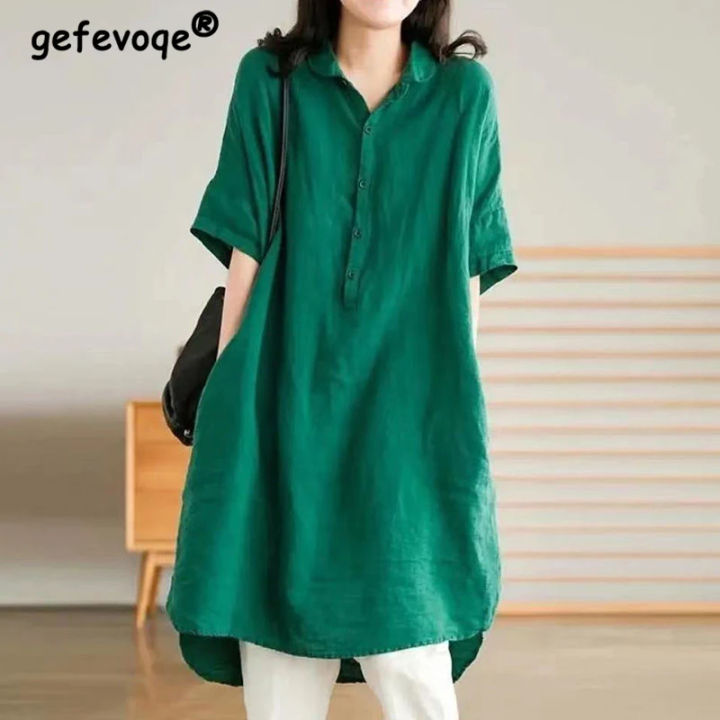 Ladies%20relax%20wear%20Short%20Sleeve%20Oversized%20Aesthetic%20Tops%20Women%20All%20Match%20Femme%20Clothes%20-%20Image%203