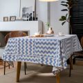 Table Cloth Vintage Printed Table Cloth American Fabric Rectangular.