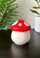 Gypsum made Mushroom pot with Lid, Jewelry jar, Planter, Candle Holder, Home decor, cute gift Mushroom. 