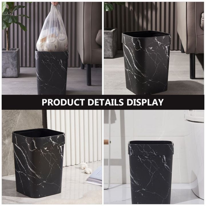 Can%20Trash%20Waste%20Bin%20Garbage%20Bathroom%20Container%20Basket%20Black%20Kitchen%20Decor%20Rubbish%20Square%20Wastebasket%20Paper%20Office%20Holderfor%20-%20Image%205