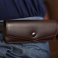 【Flash sale】 Unisex Belt Wearable Portable Carrying Cases Phone Bags Glasses Storage Box Glasses Case. 