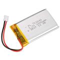 3.7V 1000mAh Rechargeable Li-ion Power Battery. 