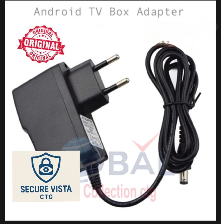DC 5V 2A Adapter Power Supply Charger (Tv Box adopter)