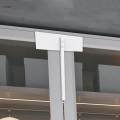 Metal Bifold Folding Door Lock Sturdy for Laundry Room White. 