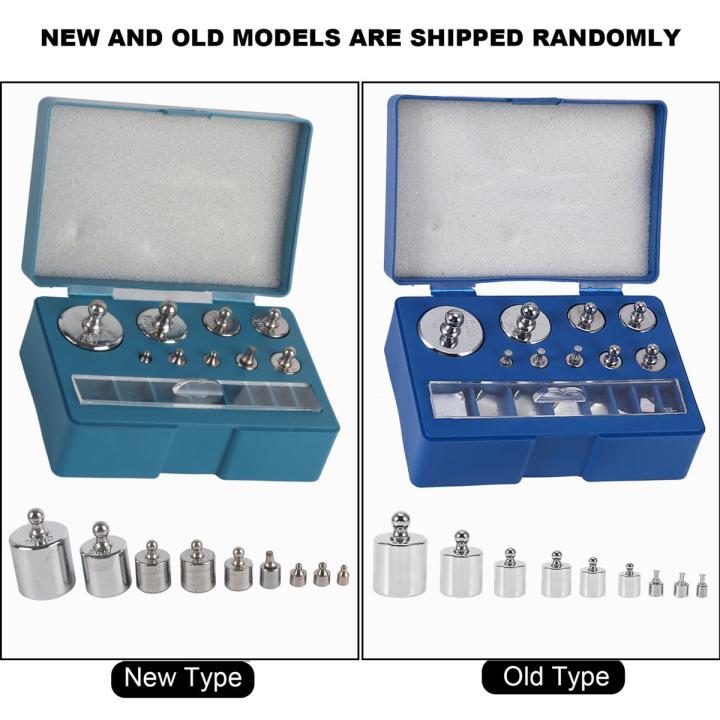 【Big savings】 Counterweight 17Pcs 211.1g 10mg-100g Grams Precision ...
