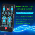 M10 Voice Changer Device Karaoke Function Male Female Voice Switch Universal Portable Sound Changer Card Fine Tuning for Live.