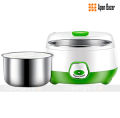 Create Culinary Marvels at Home: Stainless Steel Automated Electric Yogurt Maker - 1 Liter Green and White Beauty Your Gateway to Yogurt Delights. 