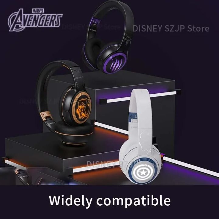 New%20Disney%20Marvel%20Wireless%20Wire%20Bluetooth%20Headphones%20MR13%20HIFI%20Surround%20Sound%20Headset%20Running%20Sport%20Over%20The%20Ear%20Earphones%20-%20Image%203
