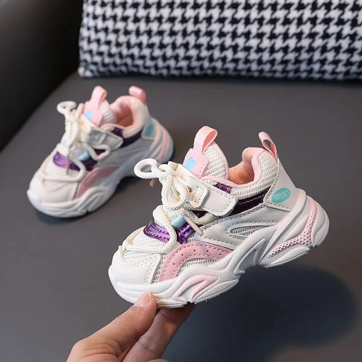 Children%20TPR%20Casual%20Chunky%20Sneakers%20Boys%20Mesh%20Breathable%20Sport%20Shoes%20Girls%20Non-slip%20Running%20Shoes%20Kids%20Tennis%203-6%20Years%20trainers%20-%20Image%205