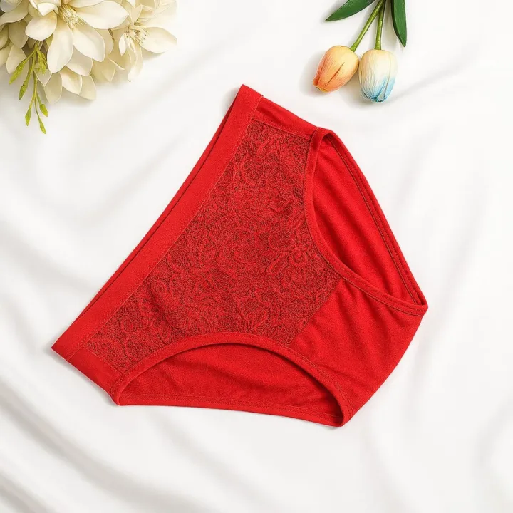 4%20Pack%20Premium%20Women's%20Panties%20-%20Soft%20Cotton%20&%20Net%20-%20Stylish%20Short,%20Hot%20&%20Boxer,%20Panty%20for%20girls%20-%20Image%204