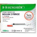 Insulin Syringe U-40 1ml 31G*5mm 100 Pcs.