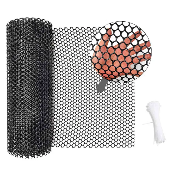 2X%20Plastic%20Chicken%20Wire%20Fence%20Mesh,Fencing%20Wire%20for%20Gardening,%20Poultry%20Fencing,%20Chicken%20Wire%20Frame%20Netting%20-%20Image%203
