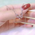 Vintage Hollow Out Design Butterfly Choker Necklace Fashion Women Clavicular Chain Imitation Paerl Necklace Jewelry Party Gifts.