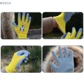 Gardening Gloves Kids Durable Waterproof Garden Work Gloves Non-Slip Children Safety Yard Work Gloves Portable Garden Supplies.