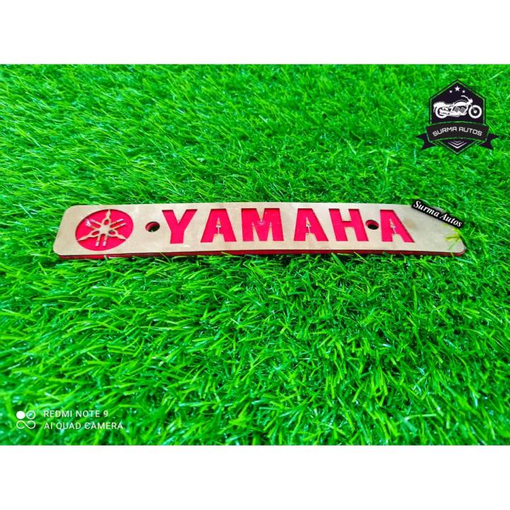 YAMAHA Motorcycle Name Plate