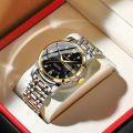 POEDAGAR 936 Stainless steel  Luxury Watch for Man- Men Watch Quartz Stainless Steel Sports Men's Watches - Watch - Stainless Steel Watch For Men. 