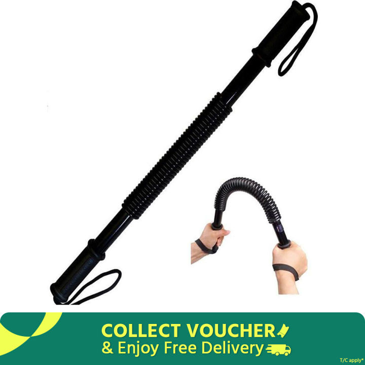 30KG Fitness GYM Workout Power Twister - Black