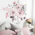 【Popular choice】 Colorful Flower Wall Sticker Removable Living Decal Decoration.