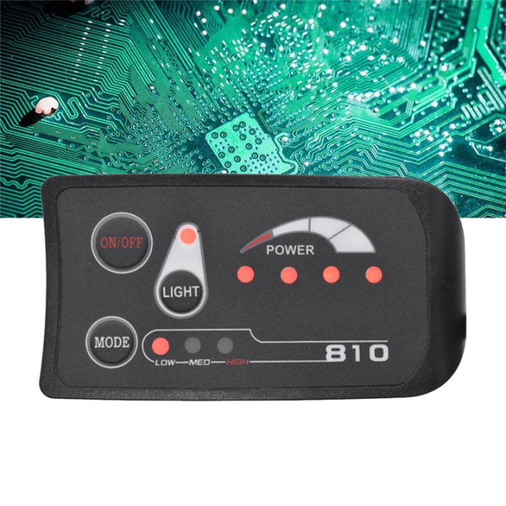 5PIN%20S810%20E-Bike%20Meter%20LED%20Display%202-Wheel%20Electric%20Bike%20Meter%20Display%20IP65%2048V%20For%20Electric%20Bike%20Electric%20Bicycle%20Meter%20-%20Image%203