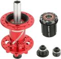 HASSNS PRO7 MTB Hub 7/8/9/10/11/12 Speed 6 Pawl Hubs 24 32 Holes Bearing Noisy Cube Freehub HG XD MS Quick Release Bolt Hub(MS Colorful-24H). 
