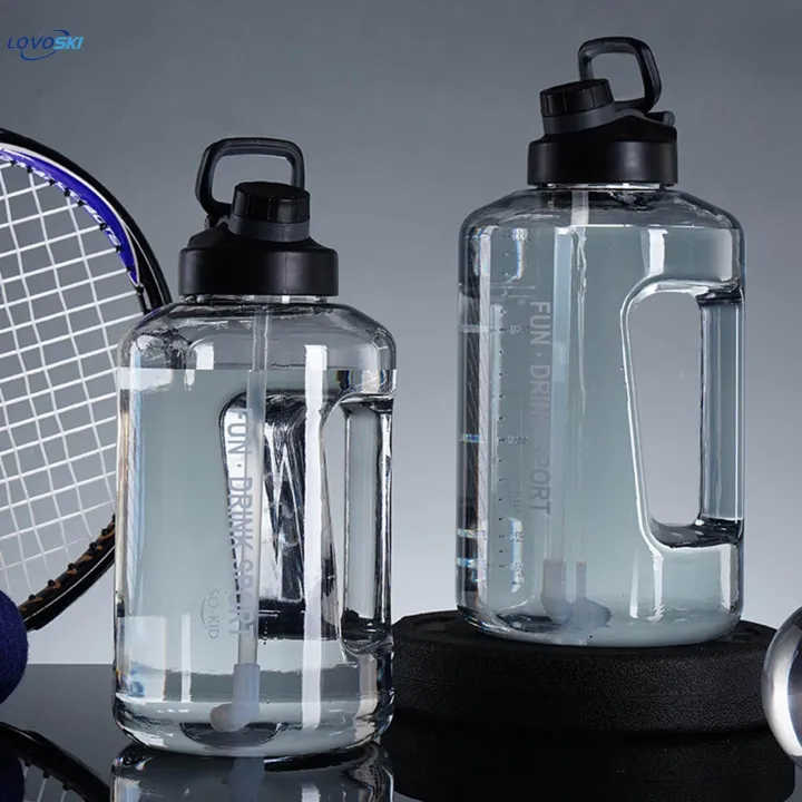 Portable%20Water%20Bottle%20Marker%20Wide%20Mouth%20Drinking%20for%20sports%20Running%202000ml%20Grey%20-%20Image%203