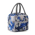 Cartoon Printed Lunch Bag For Women Isothermal Bag Packaged Food Thermal Bags Thermo Pouch Kids Lunch Bag Refrigerator Bag. 