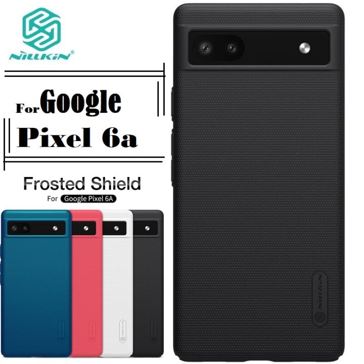 Nillkin ( Pixel 6A ) for Google Pixel 6A Matte Cover Case Super Frosted Shield Matte Back Cover for Google Pixel 6A - Black