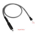 Universal Flexible Flex Shaft For Rotary Grinder Tool M8 Keyless Chuck Clamping. 