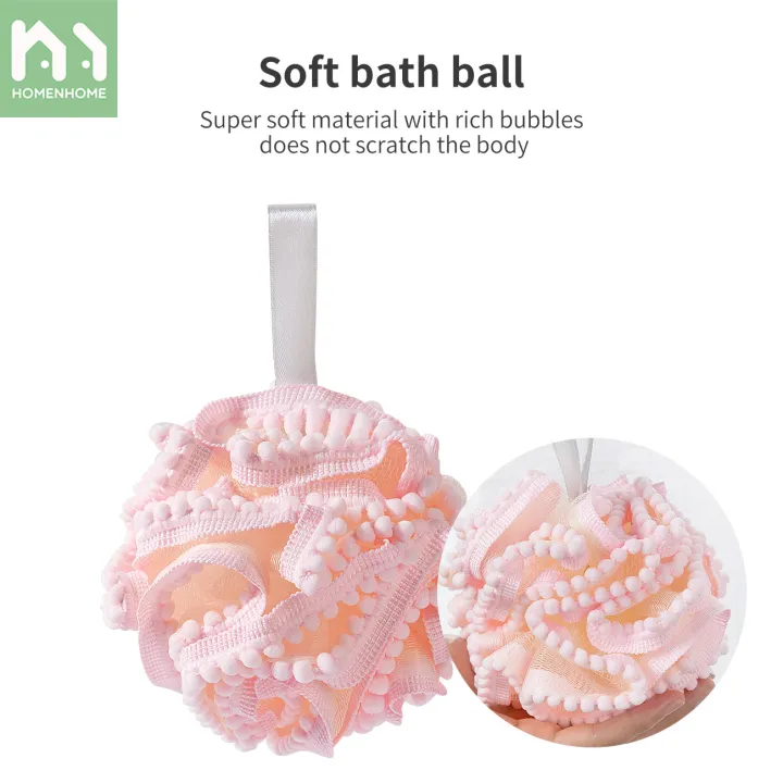 Homenhome%20Soft%20Shower%20Mesh%20Foaming%20Sponge%20Exfoliating%20Scrubber%20Bath%20Bubble%20Ball%20Body%20Skin%20Cleaner%20Cleaning%20Tool%20Bathroom%20Accessories%20-%20Image%203