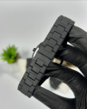 New Aura Arabic Watch Men's Quartz Watch Black Carbon Plastic watch for men. 