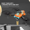 FLH F187 PRO Optical Flow Dual Camera RC Drone WIFI FPV Obstacle Avoidance Foldable Quadcopter Toys Boy Gift  2 Batteries. 