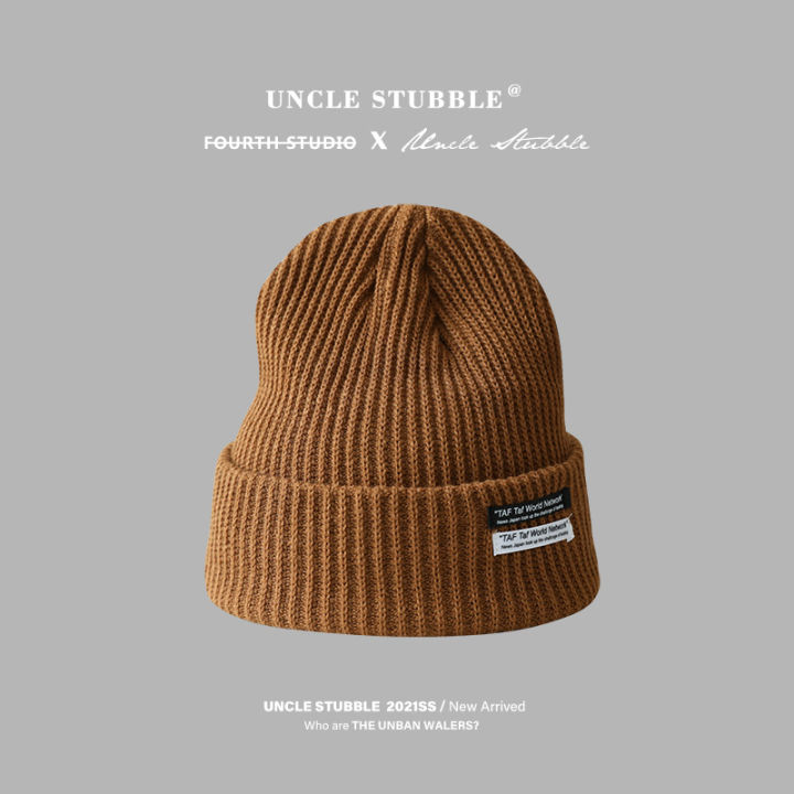 Korea%20Dongdaemun%20camel%20hat%20women's%20coffee%20soft%20top%20baseball%20cap%20cap%20men's%20brown%20knit%20hat%20beret%20-%20Image%206