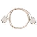 1.4M RS232 DB9 9 Pin Male to VGA Video 15 Pin Male Adapter Cable Light Gray.