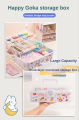 DIY Goo Card Goo card sticker Goo card package Goo card tray Hand account sticker Goo card tool material package children girl goo card toy Free storage box 咕卡礼盒 手账贴纸 咕卡收纳盒 咕卡贴纸.