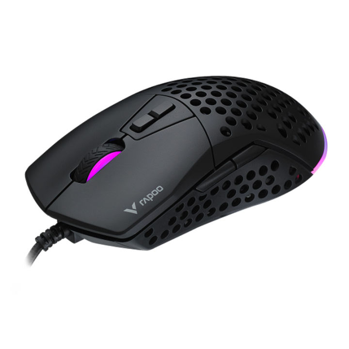 Rapoo%20V360%20USB%20RGB%20Backlit%20Gaming%20Mouse%20Black%20-%20Image%202