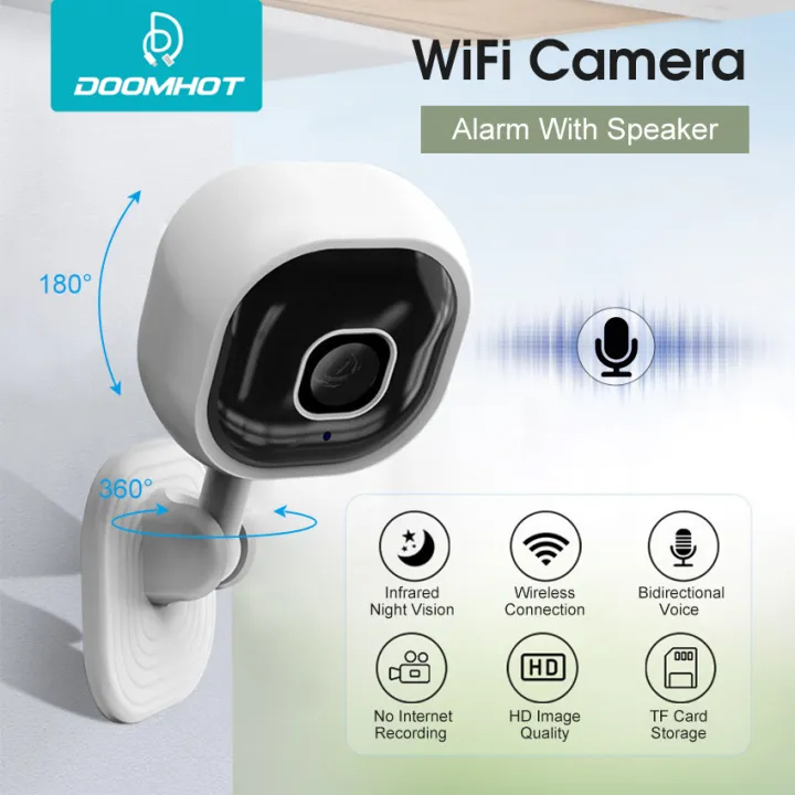 Doomhot%20WiFi%20Camera%20Intelligent%20Bidirectional%20Voice%20High-Definition%20Camera%20Night%20Vision%20Camera%20with%20Phone%20App%20SD%20Card%20Storage%20Home%20Security%20Cameras%20-%20Image%202
