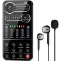 Mini Portable Voice Changer Multiple Audio Effect Live Sound Changing Card Speaker Device for Mobile Phone PC Tablet. 