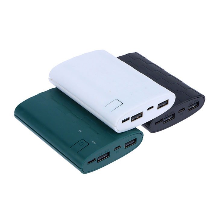 3.7V%203%20Slots%2018650%20Battery%20Box%20Case%20DIY%20Power%20Bank%20Charger%20Shell%20Charging%20Case%20Mini%20solderless%20power%20supply%20housing%20Hudduo%20-%20Image%204