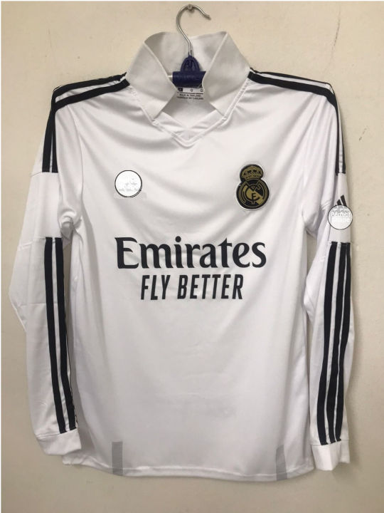 রিয়াল মাদ্রিদ (অ্যামব্রয়ডারি সহ) স্প্যানিশ ক্লাব প্রিমিয়াম ফুটবল জার্সি - real madrid jersey