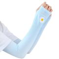 Daisy Arm Sleeve Warmers Safety Sleeve Sun UV Protection Sleeves Arm Cover Cooling Warmer Running Golf Cycling Long Arm Sleeve.