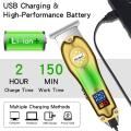 Kemei km-678 Hot Selling Lcd Digital Display Usb Charging Metal Body Professional Electric Hair Clipper. 
