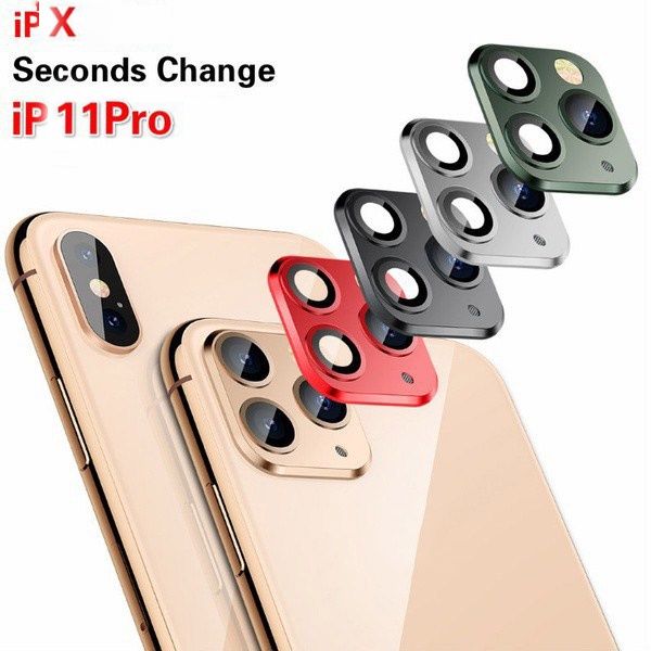 Luxury Sticker For iPhone X XS MAX XR 11 12 Seconds Change To 11 PRO ...