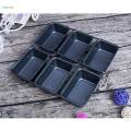 6 Cavity Carbon Steel Non Stick Mini Loaf Baking Pan Tray Tin Bakeware. 