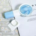 1 pcs Handheld High Wind Portable Fan with Stand for summer cull wind.