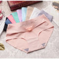 China Made Seamless Ice Silk Panties For Women Briefs Ultra-Thin Underwear - Penty - Panty. 