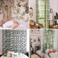 Artificial green ivy leaves 7 feet. Artificial Pata.