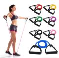 Resistance Band & Fitness Thera Band 120cm Yoga Pull Rope Elastic Resistance Bands Fitness Workout Exercise Tubes Practical Training Rubber Tensile Expander. 