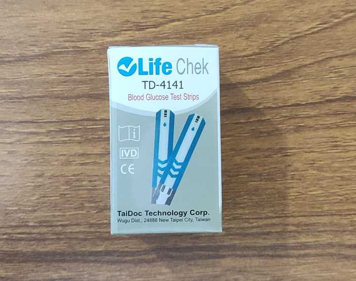 LIFE%20CHECK%20BLOOD%20GLUCOSE%20MONITOR%20TD-4141%20%2025%20STRIPS%20-%20Image%202